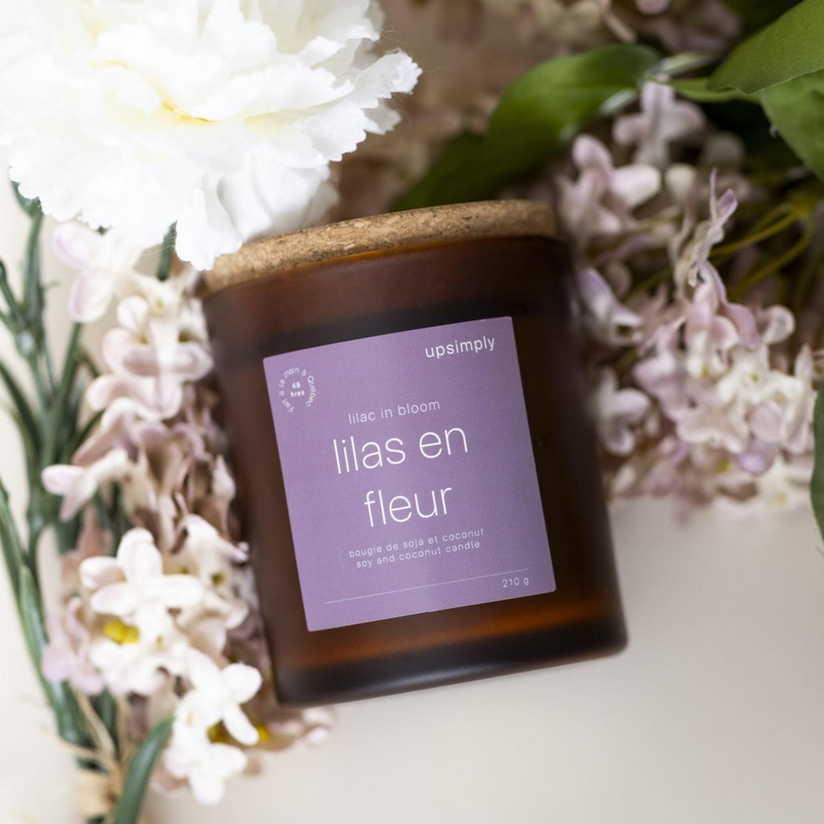 Bougie de soya 8oz