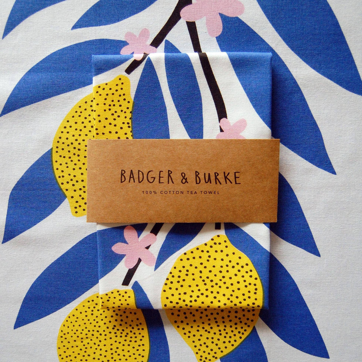 Torchon Branche Citron