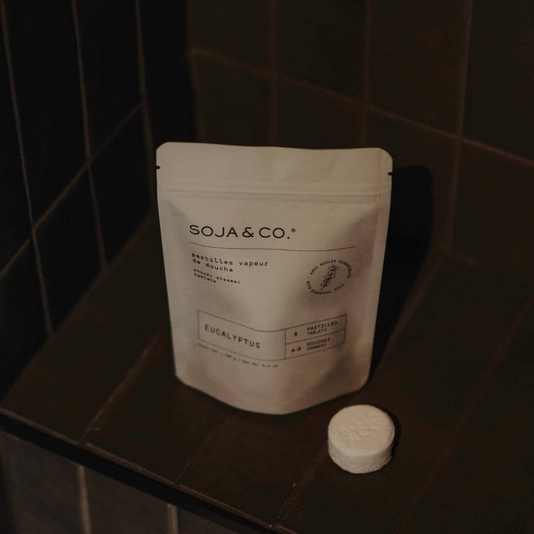 Pastilles vapeur de douche (sachet de 8) | Eucalyptus