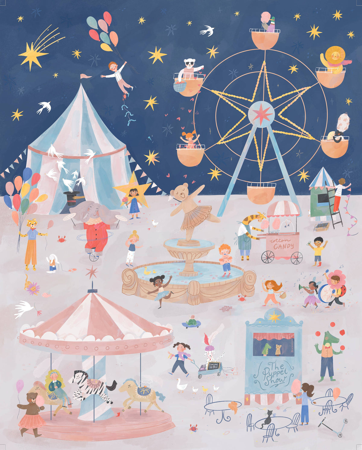 Le Puzzle de 100 Pièces du Carnaval des Merveilles