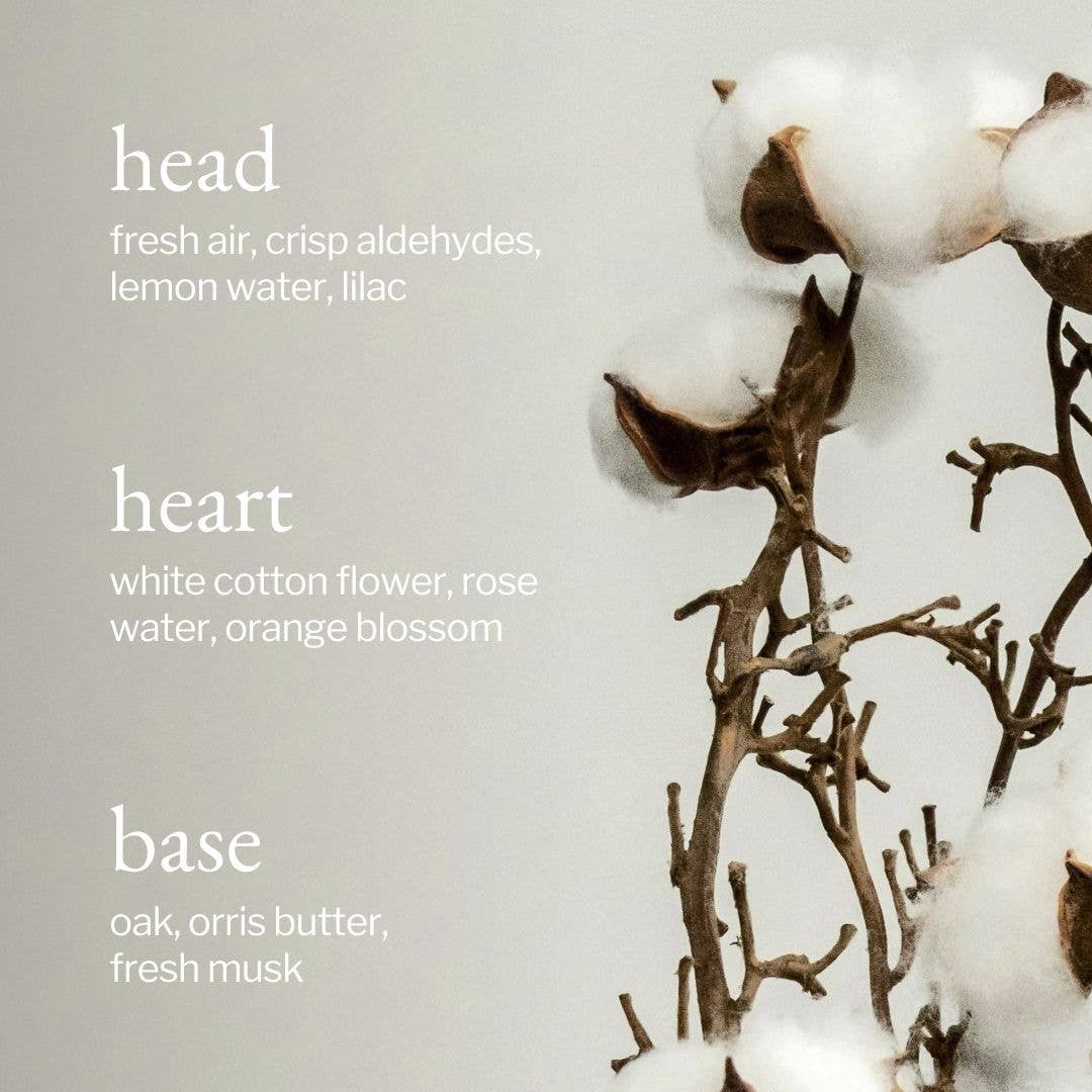 Eau de linge | Coton blanc + Linge frais