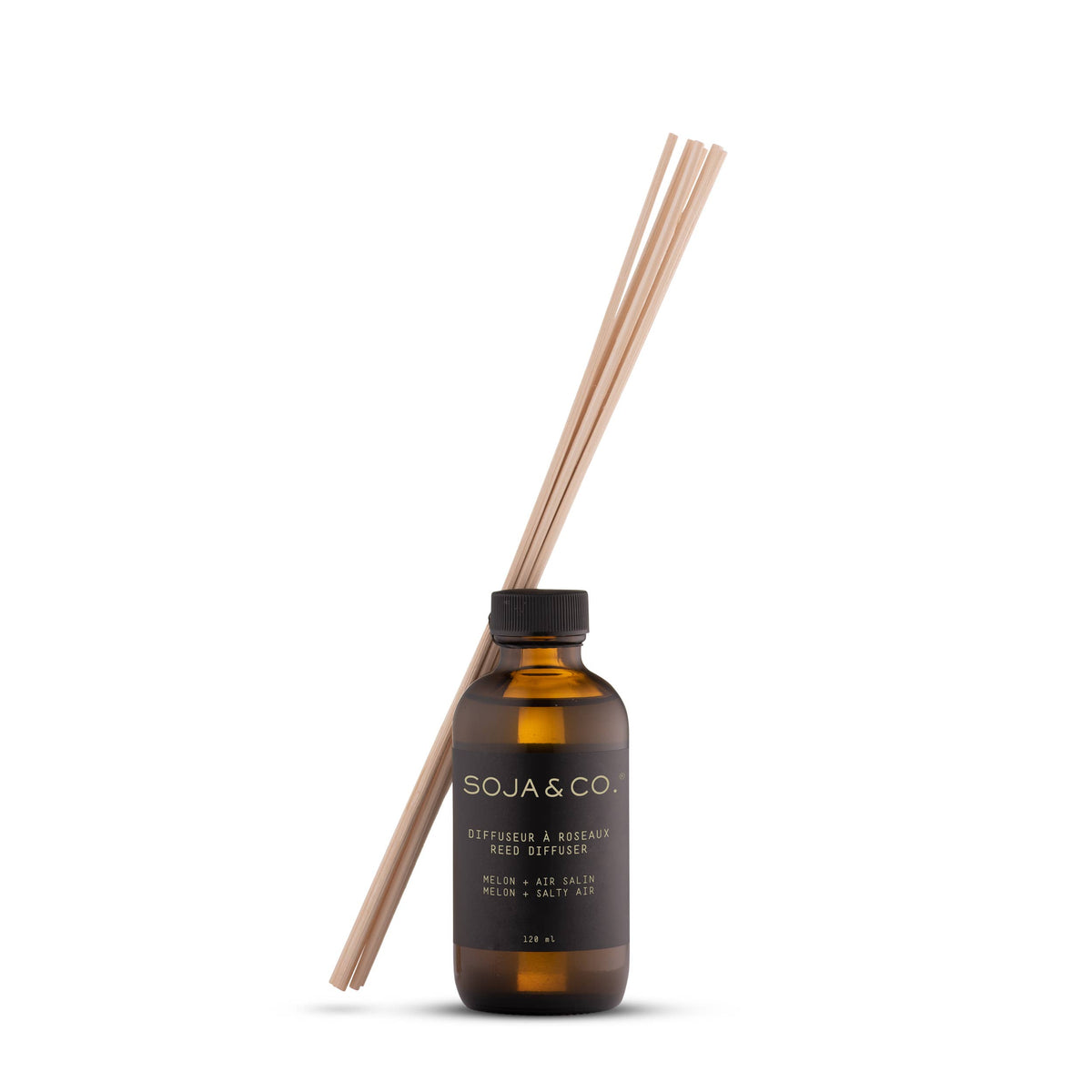 Diffuseur à roseaux | Melon + Air salin
