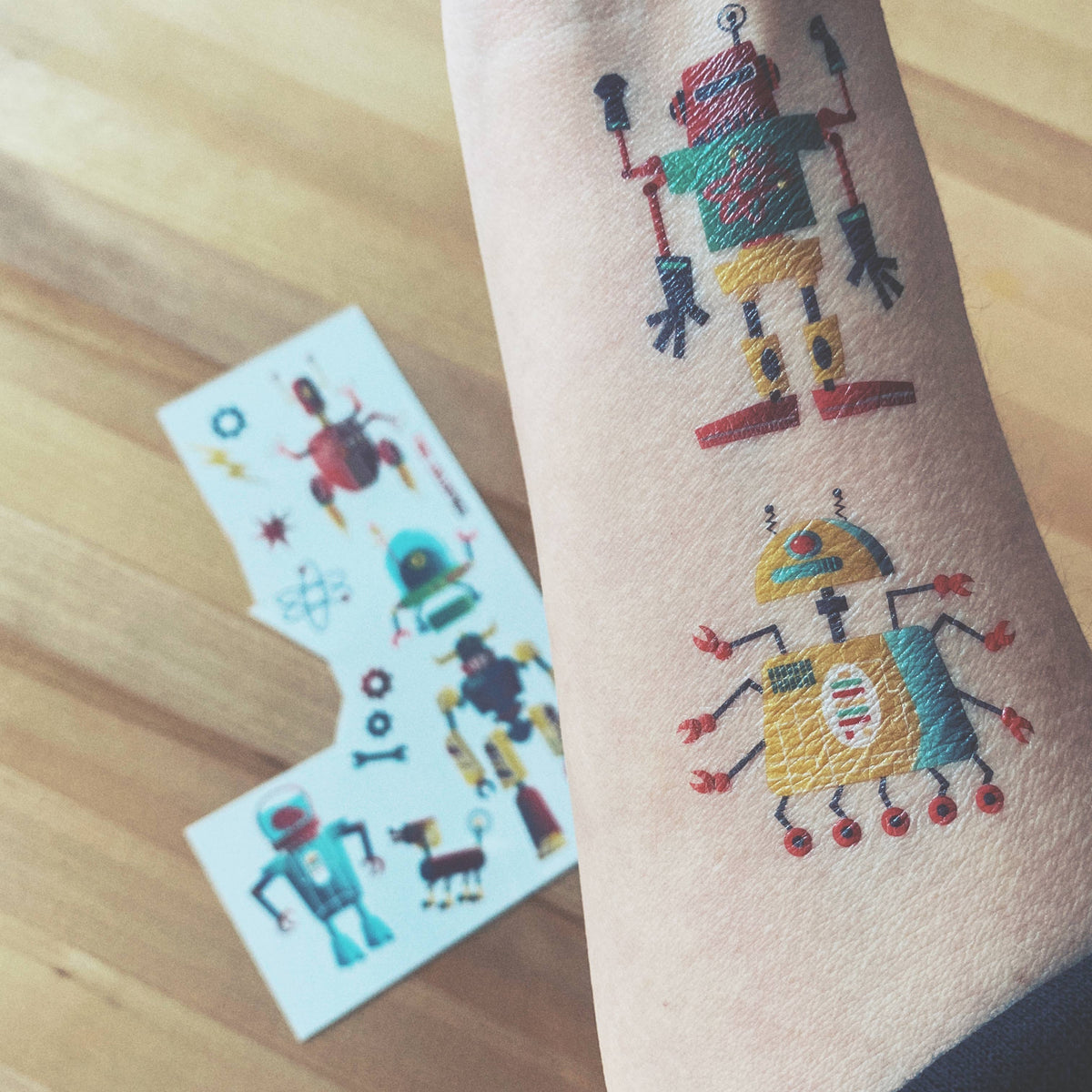The Robots - Tatouages temporaires