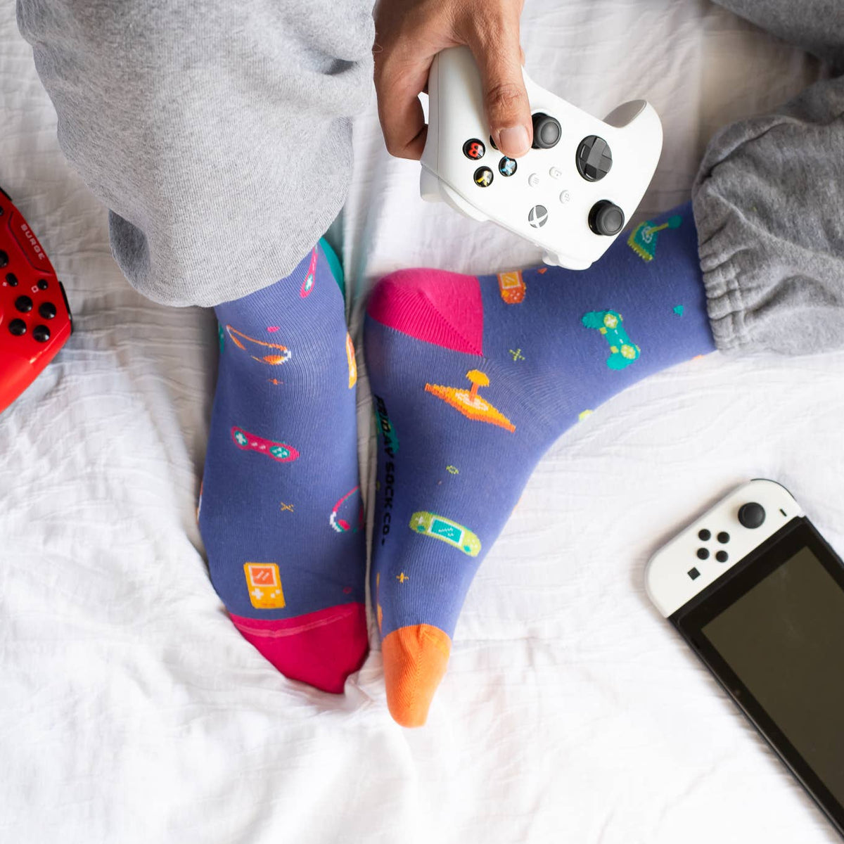 Chaussettes de jeux vidéo pour hommes