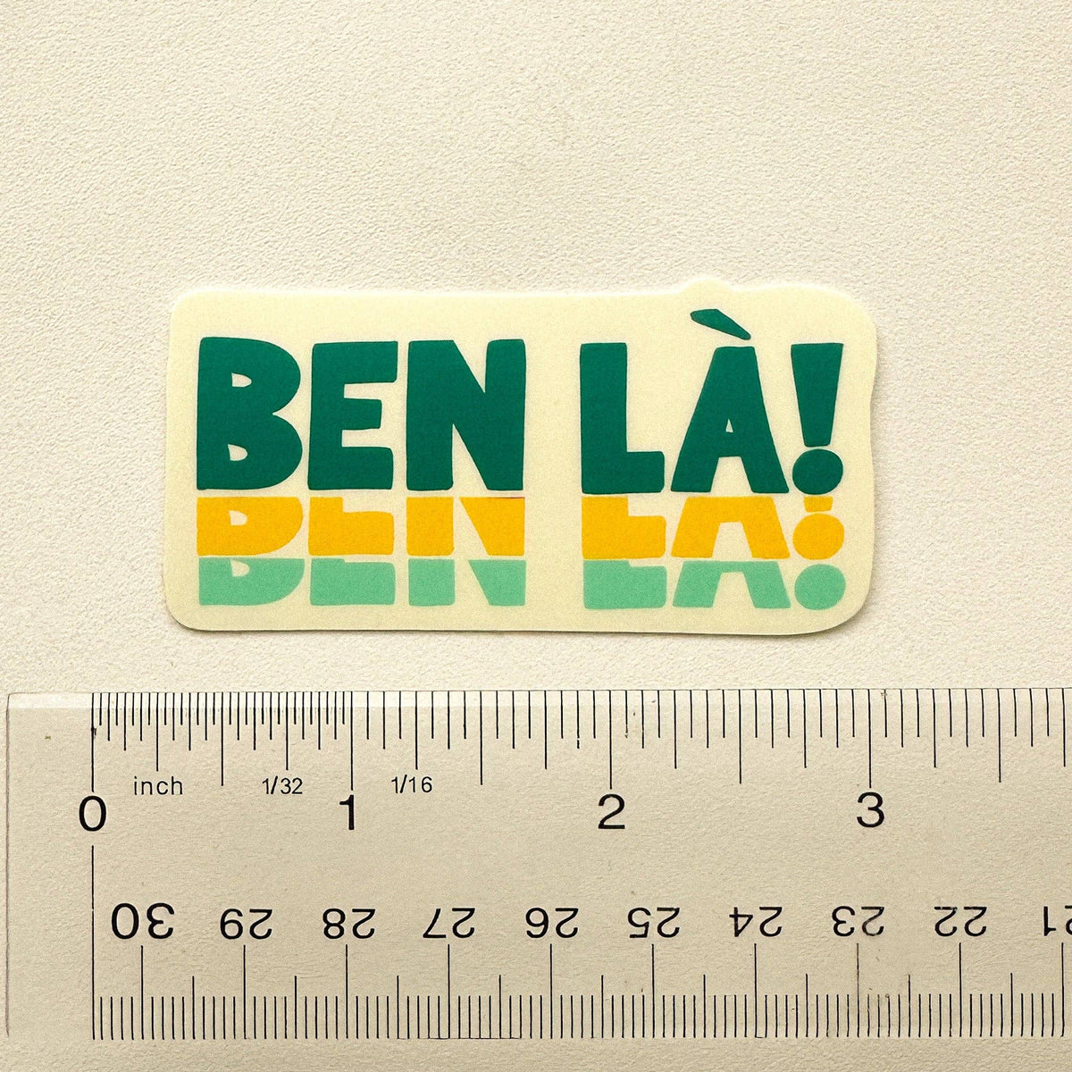 Autocollants - Ben là!