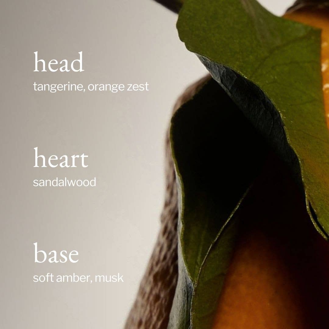 Diffuseur à roseaux | Tangerine, Santal & Ambre
