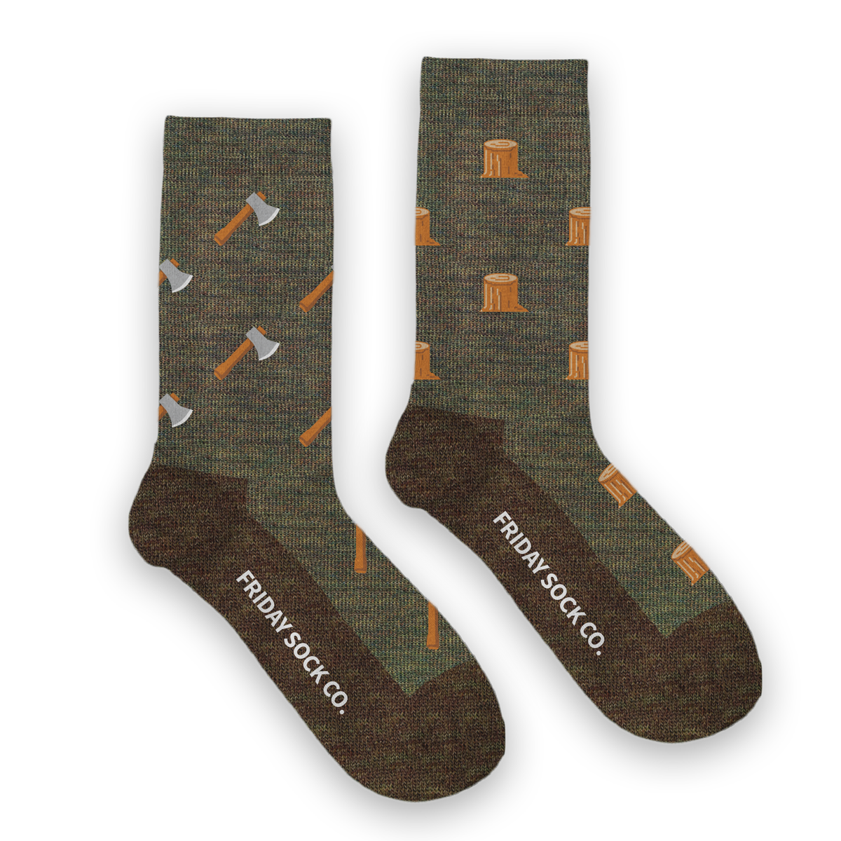 Chaussettes en laine mérinos Axe & Tree pour hommes