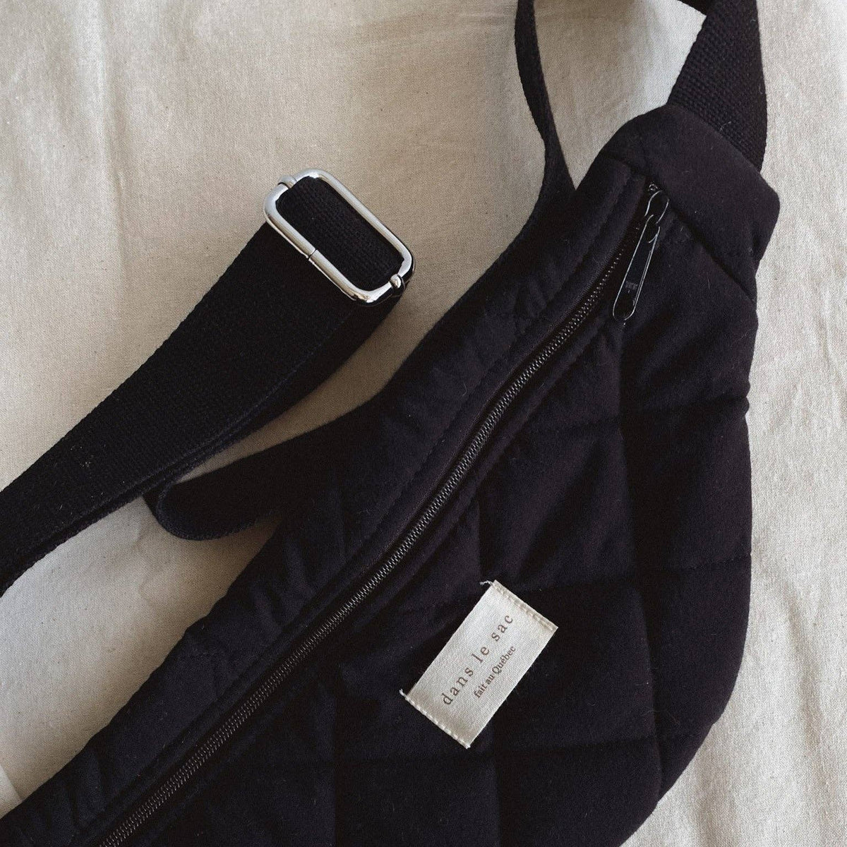 Sac banane matelassé