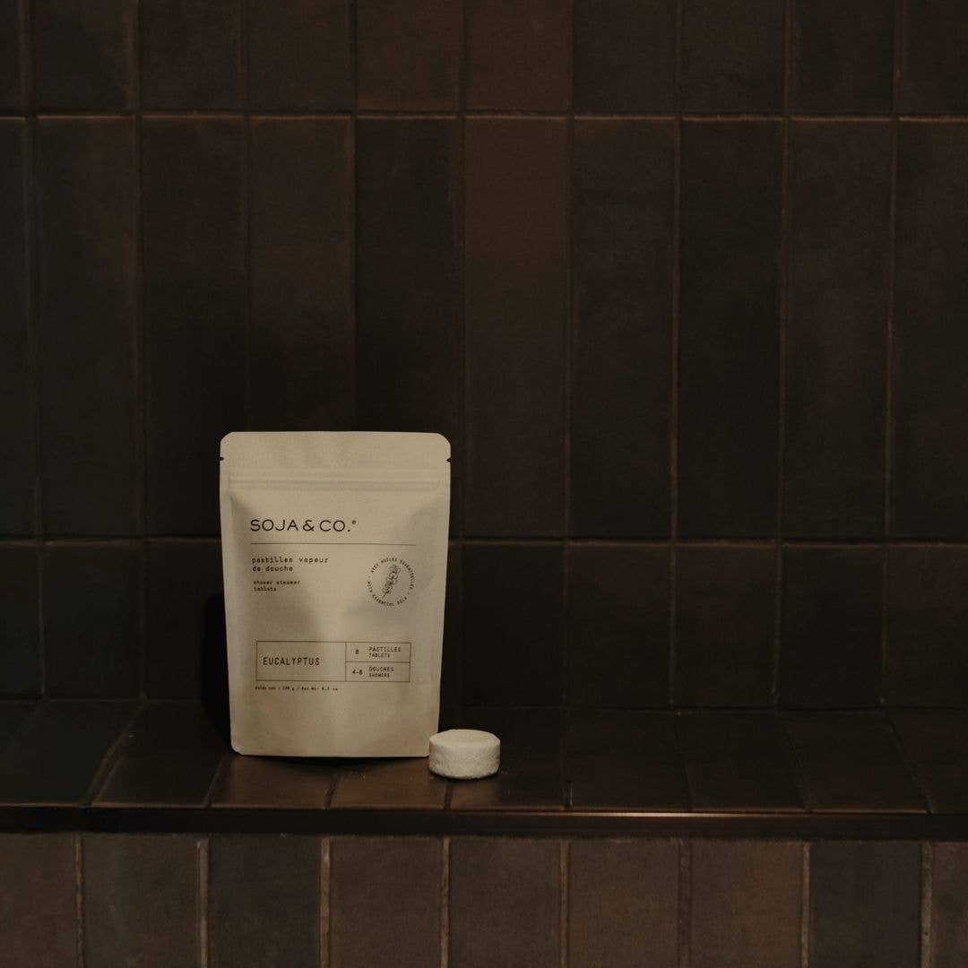 Pastilles vapeur de douche (sachet de 8) | Eucalyptus