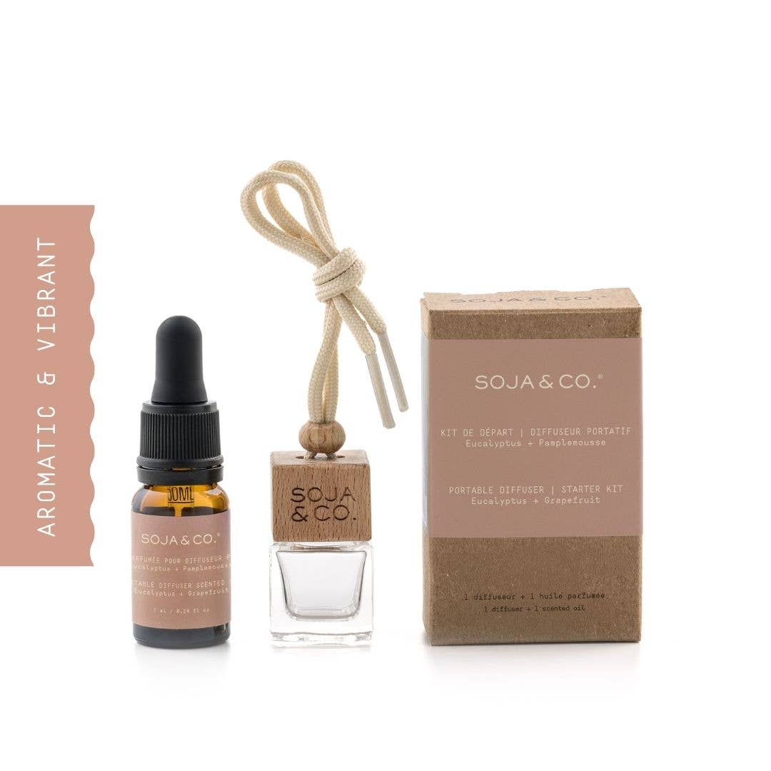 Diffuseur portatif | Eucalyptus + Pamplemousse