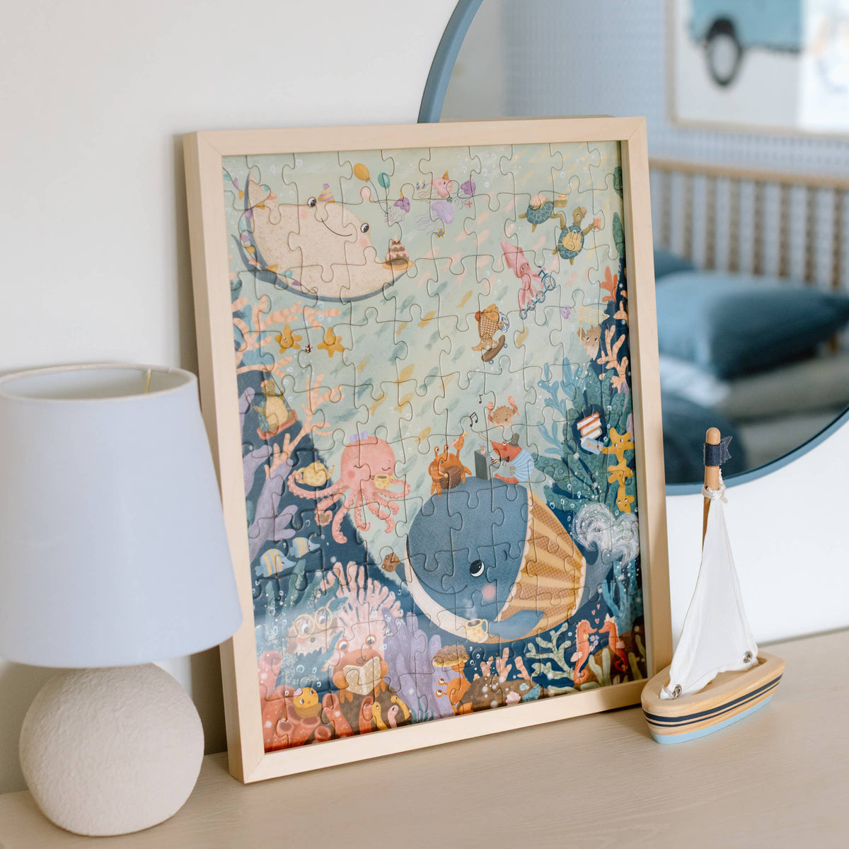 Puzzle de 100 pièces : Contes des profondeurs