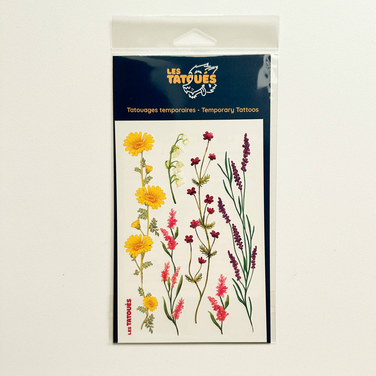 Les délicates fleurs- tatouages temporaires