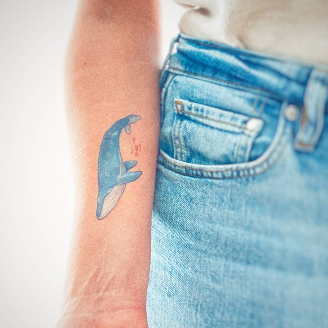 Baleines - Tatouages temporaires