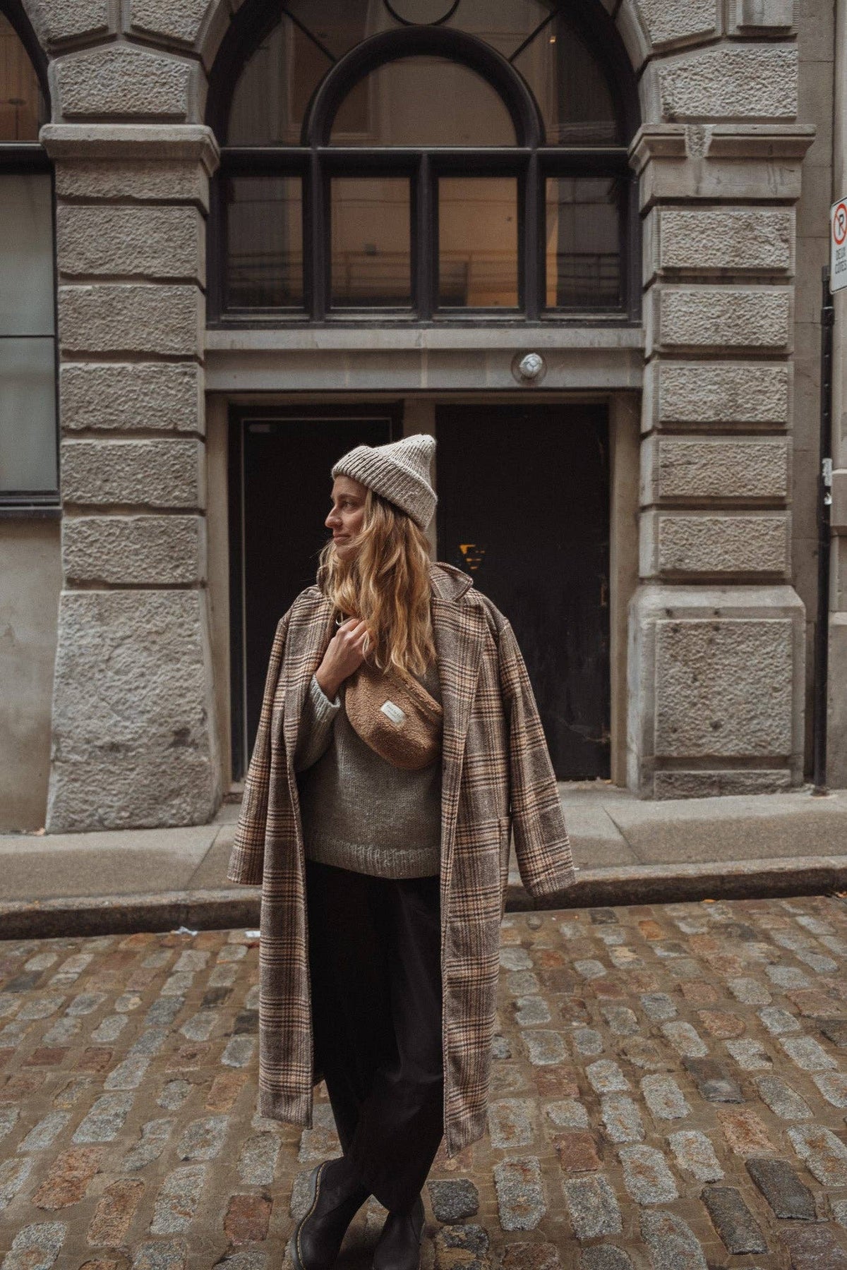 Sac banane en sherpa