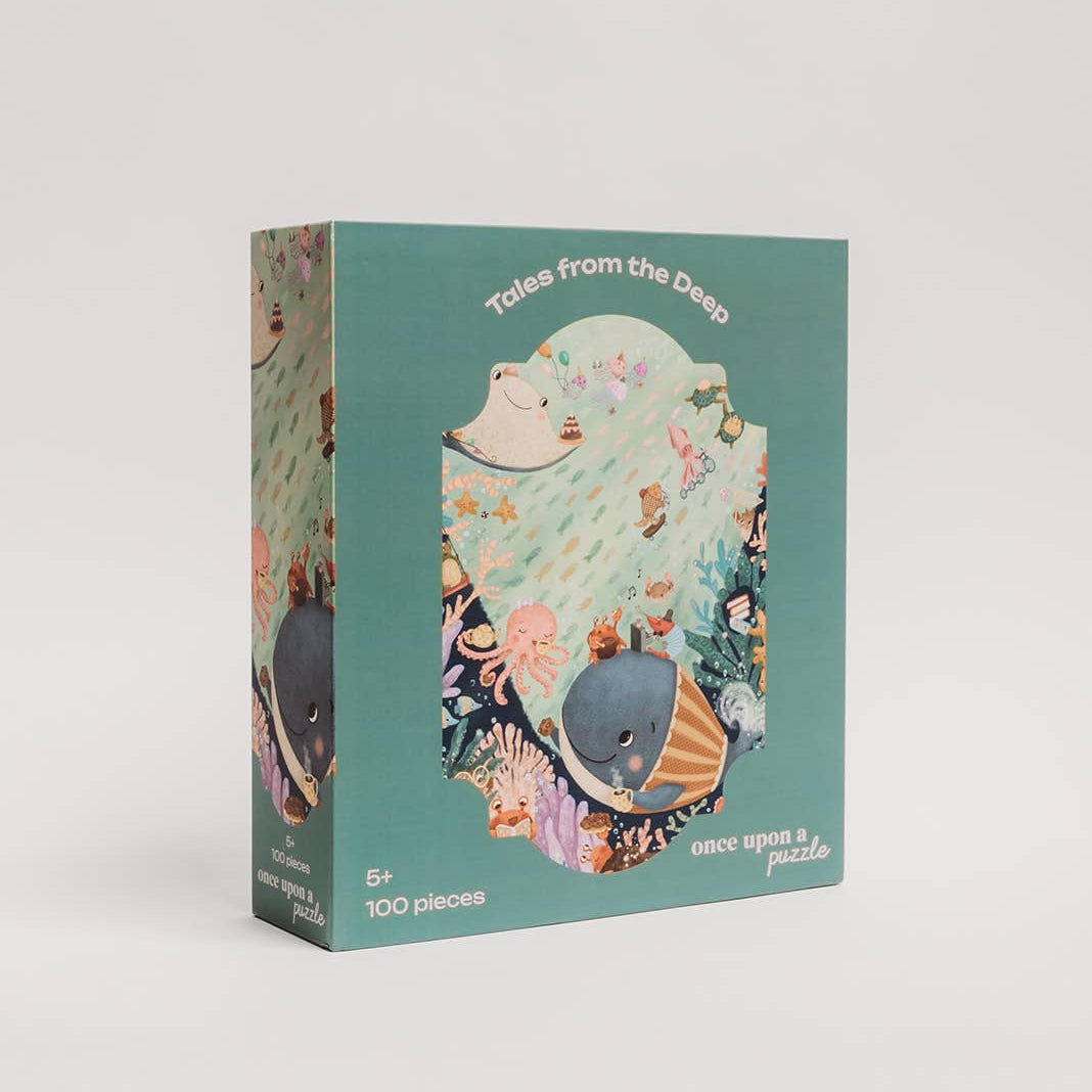 Puzzle de 100 pièces : Contes des profondeurs