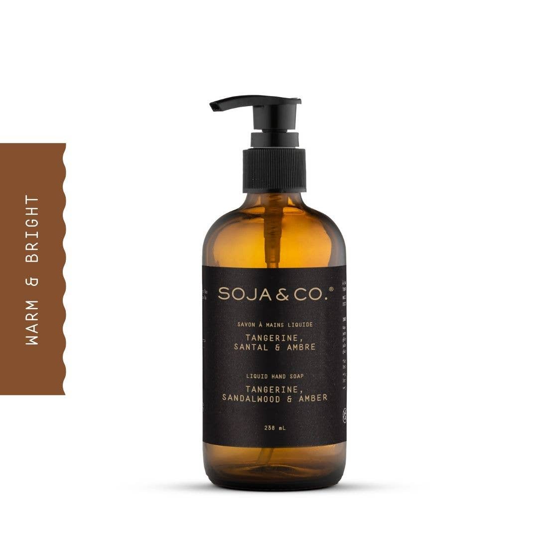 Savon à mains | Tangerine, Bois de santal et Ambre