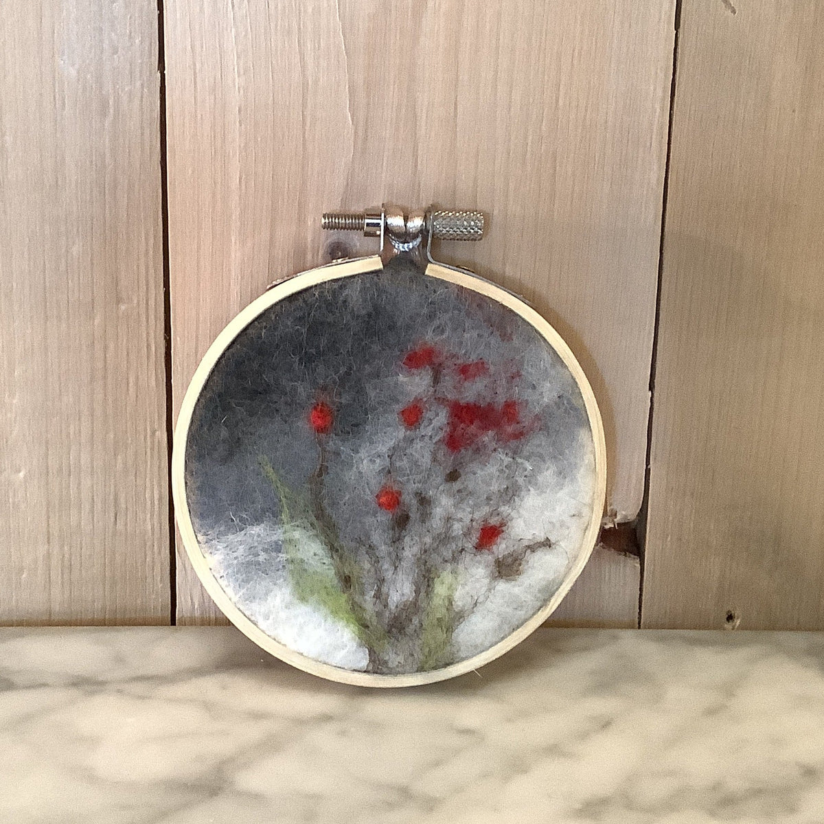 Oeuvres feutrées de Noël/hiver