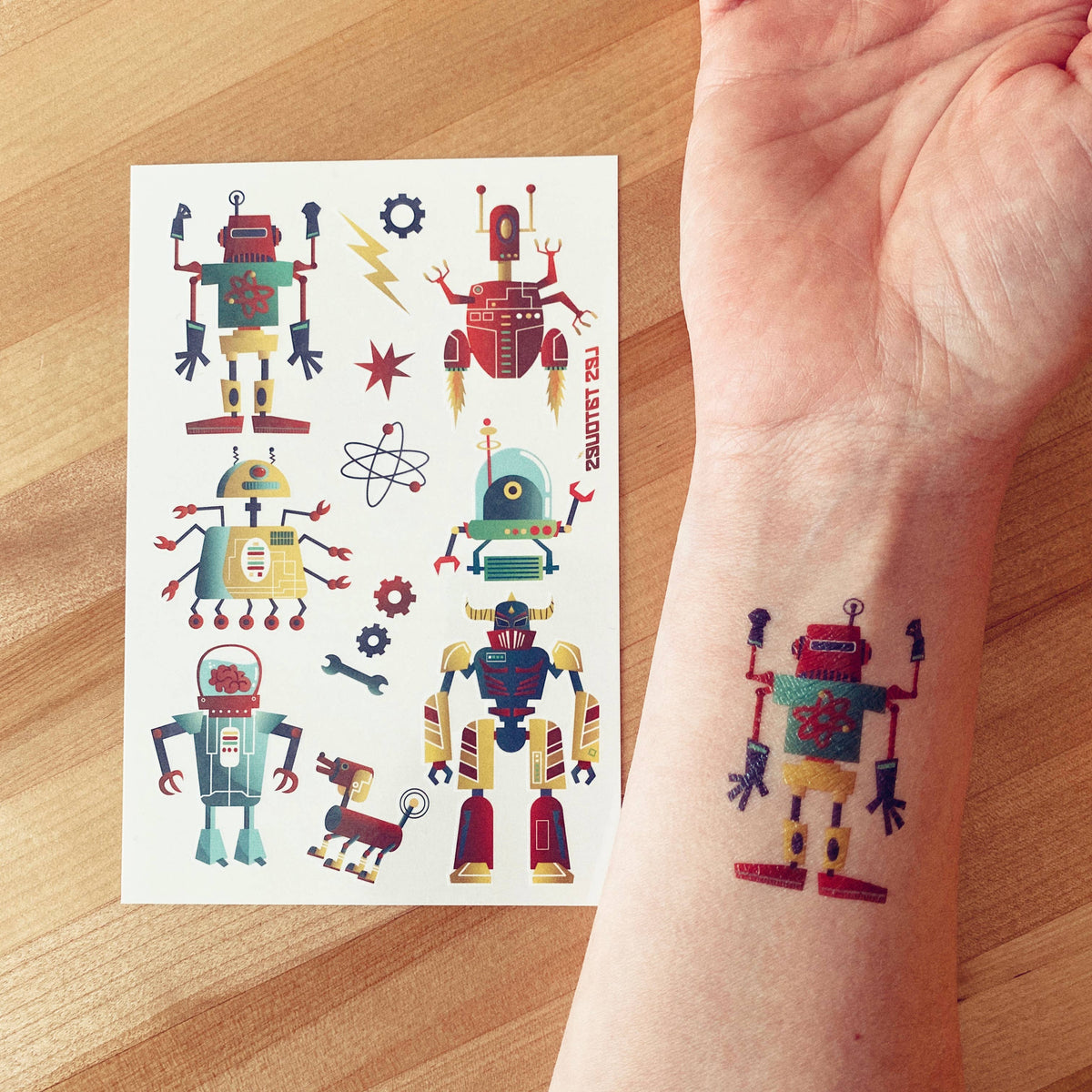The Robots - Tatouages temporaires