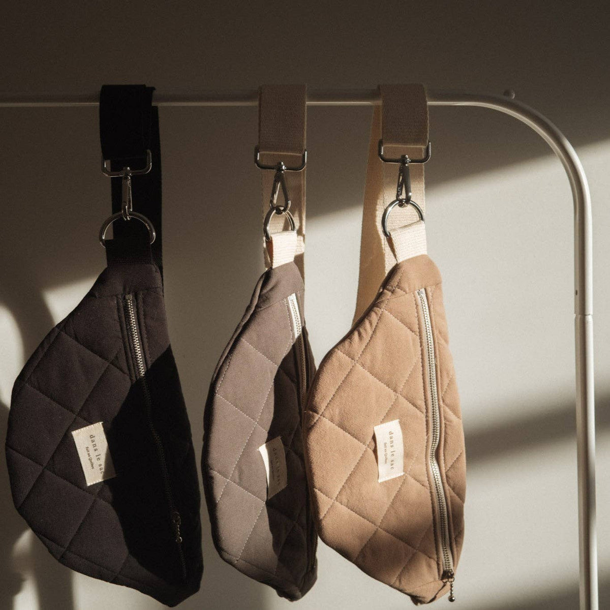 Sac banane matelassé