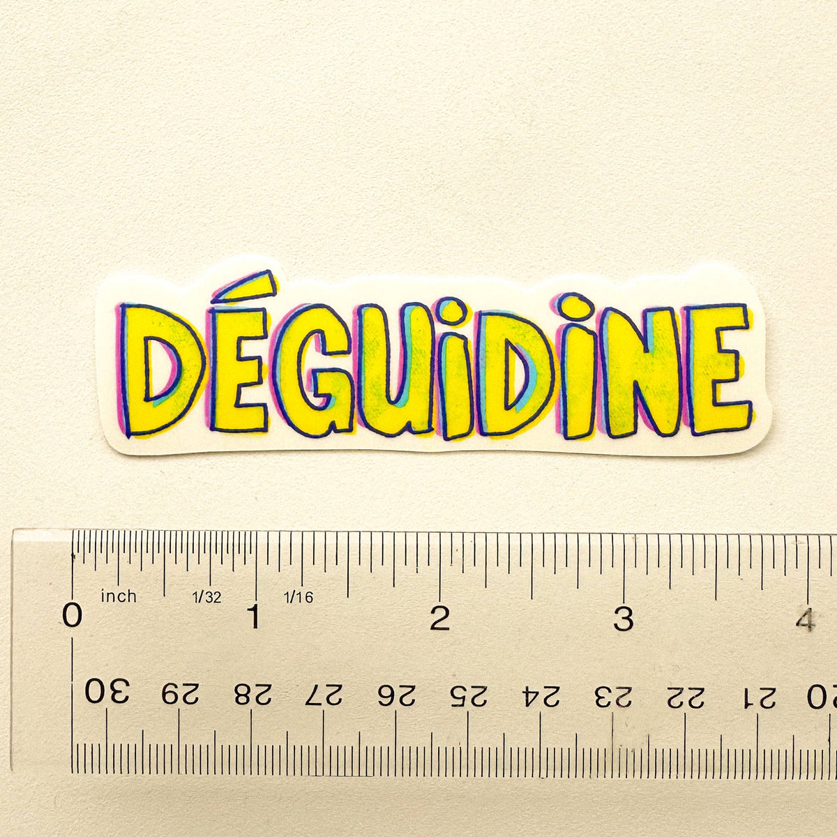 Autocollant - Déguidine