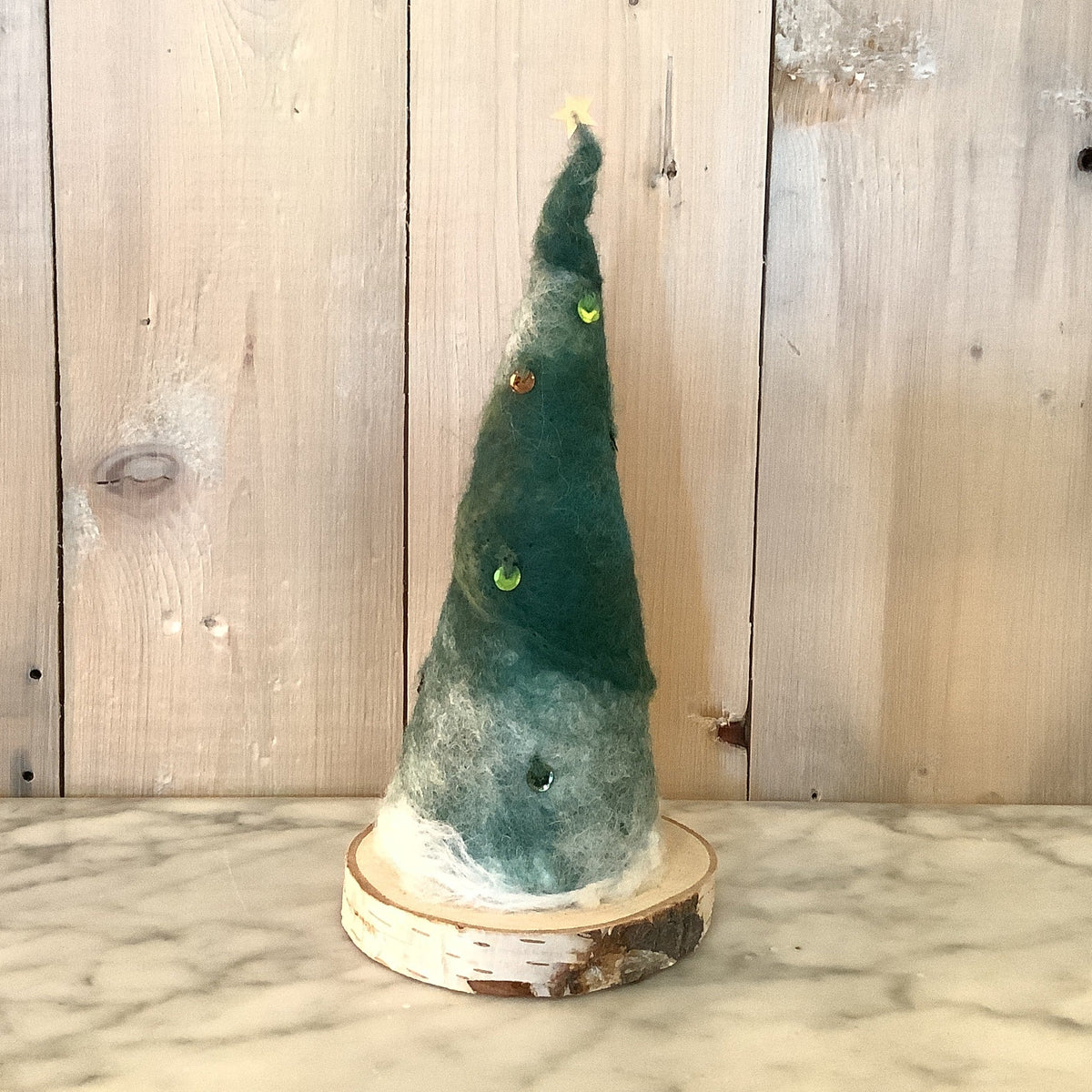 Oeuvres feutrées de Noël/hiver