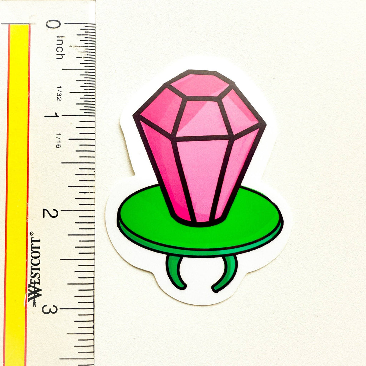 Autocollants - La bague suçon