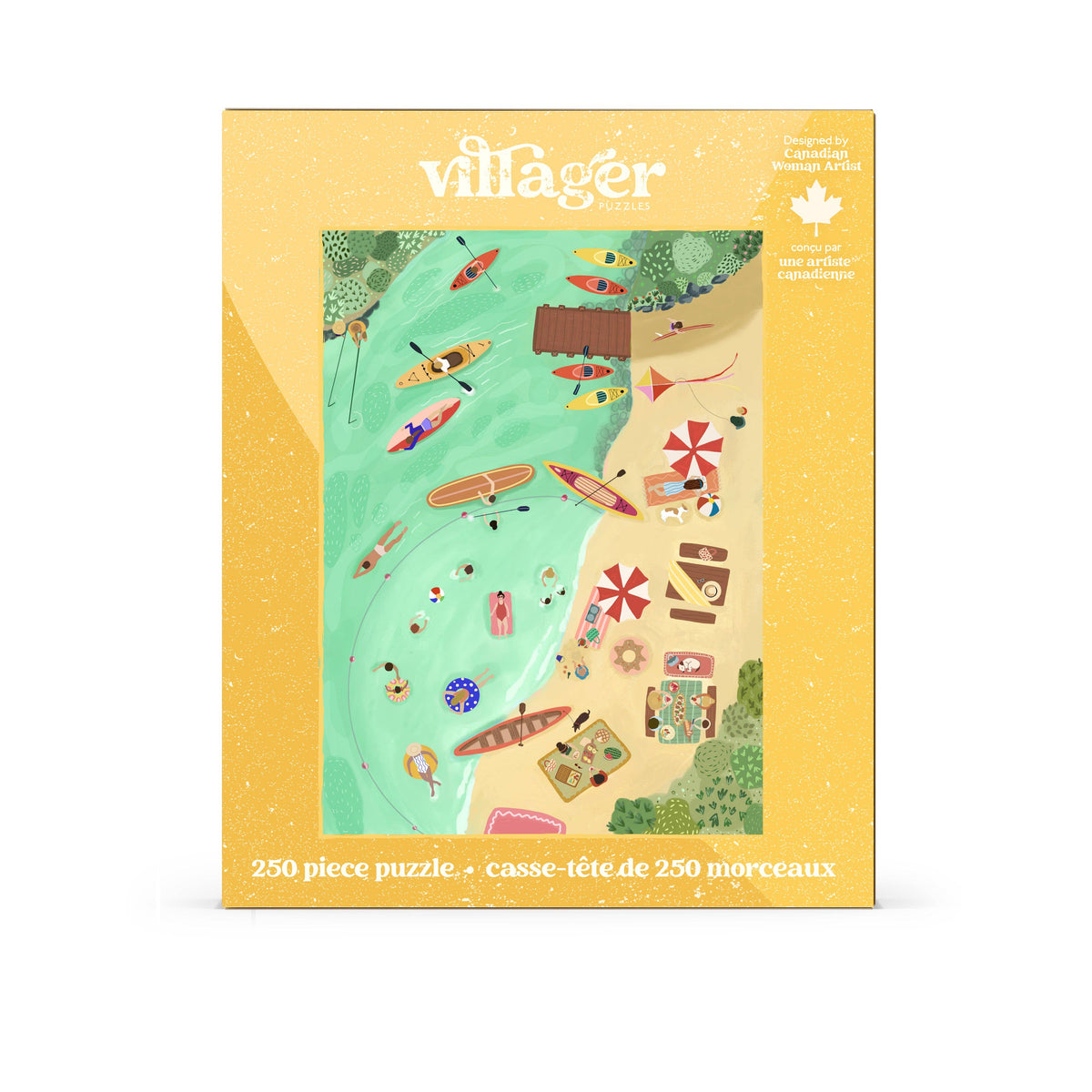 Journée au lac | Puzzle 250 pièces