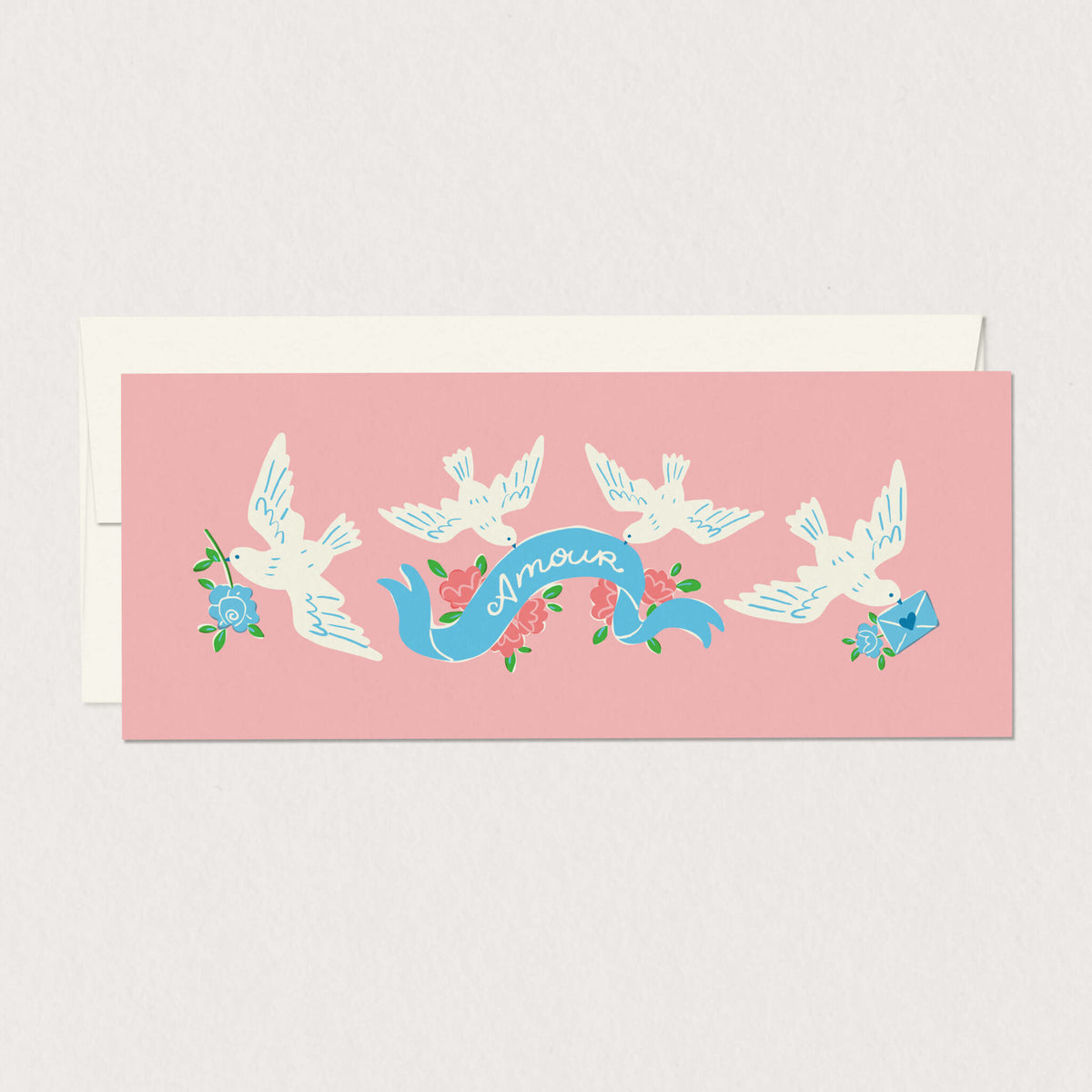 Carte de souhaits - Messagers de l'amour