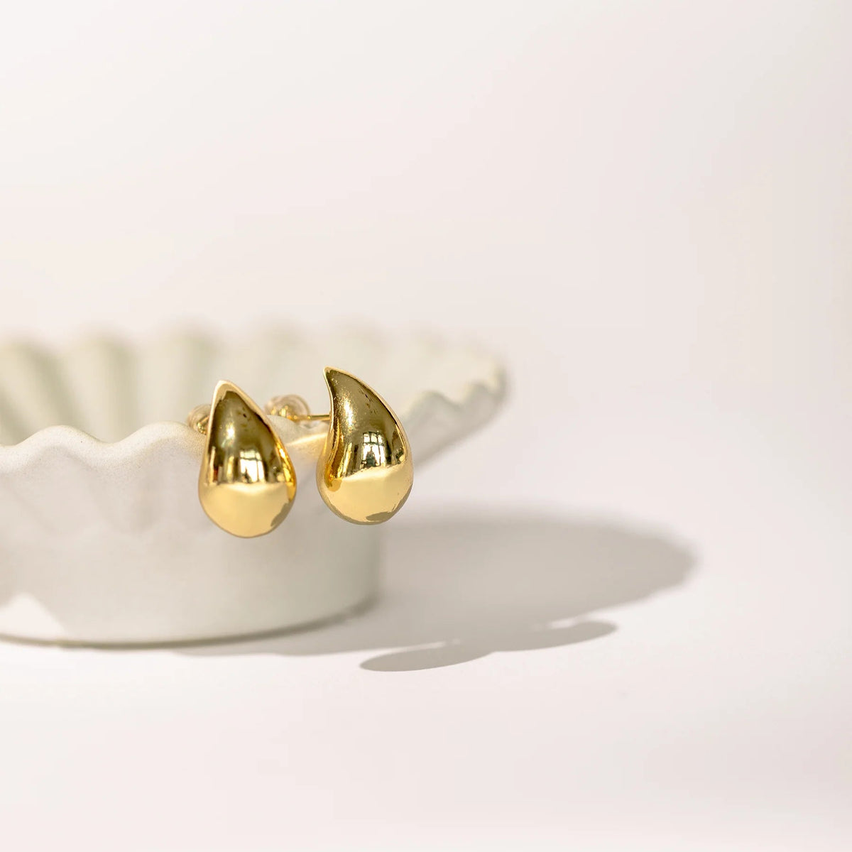 Boucles d&#39;oreilles - Or rempli 14 kt