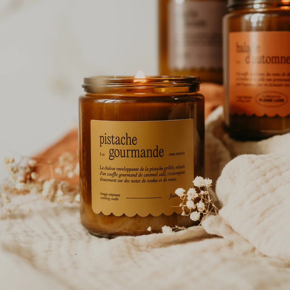 Bougies automne - Flambette