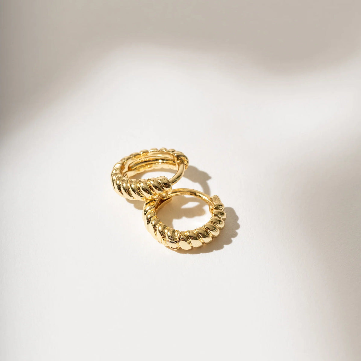 Boucles d&#39;oreilles - Or rempli 14 kt