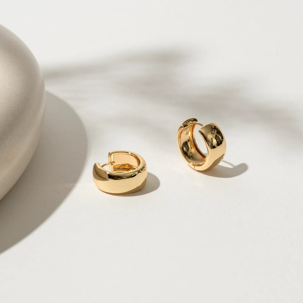 Boucles d&#39;oreilles - Or rempli 14 kt