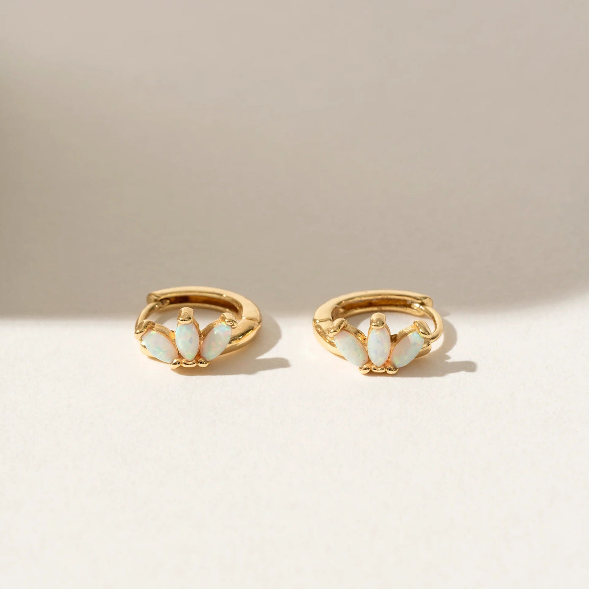 Boucles d&#39;oreilles - Or rempli 14 kt