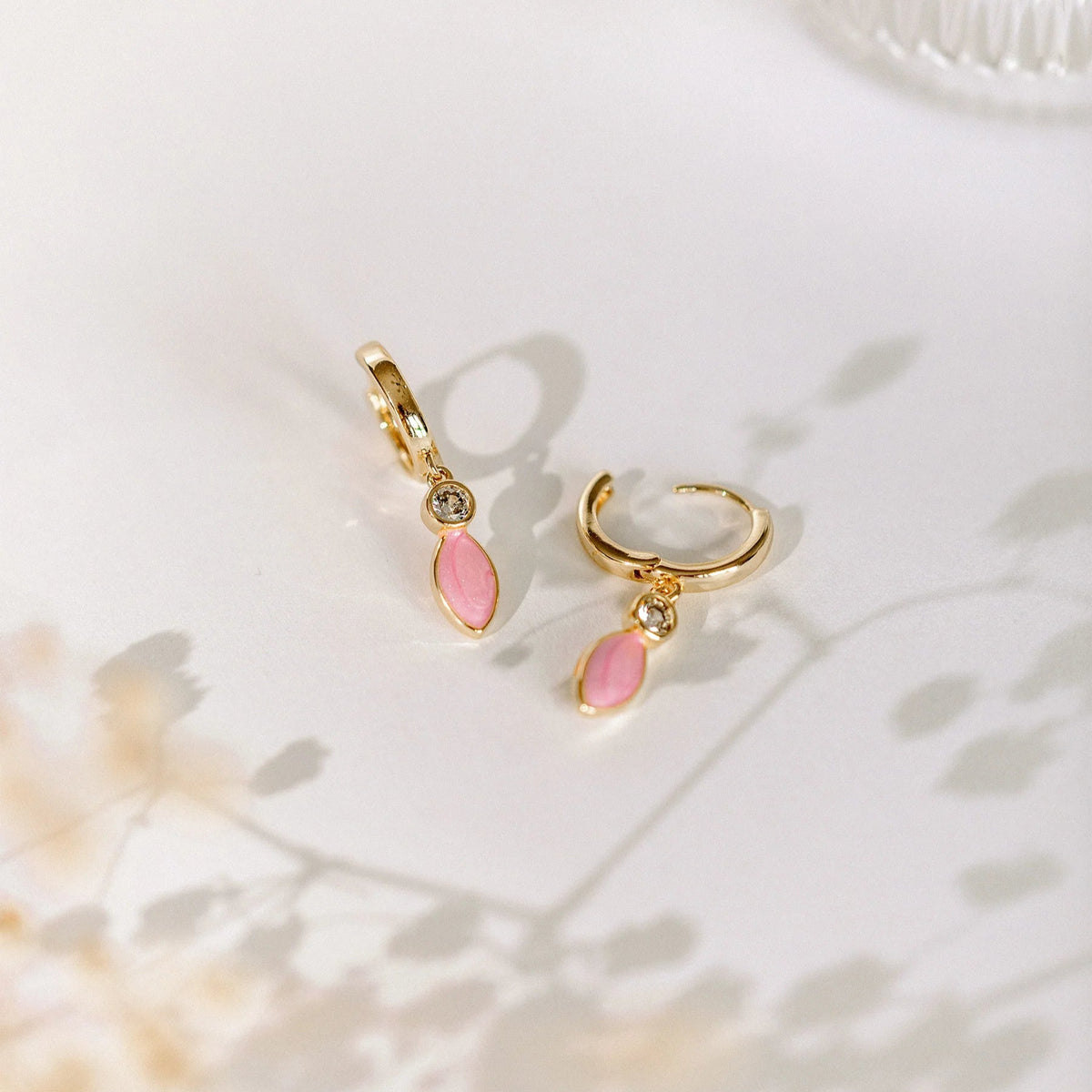 Boucles d&#39;oreilles - Or rempli 14 kt