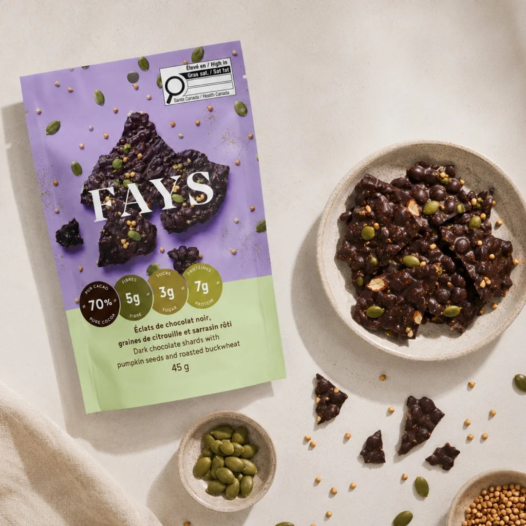 Éclats de chocolat
