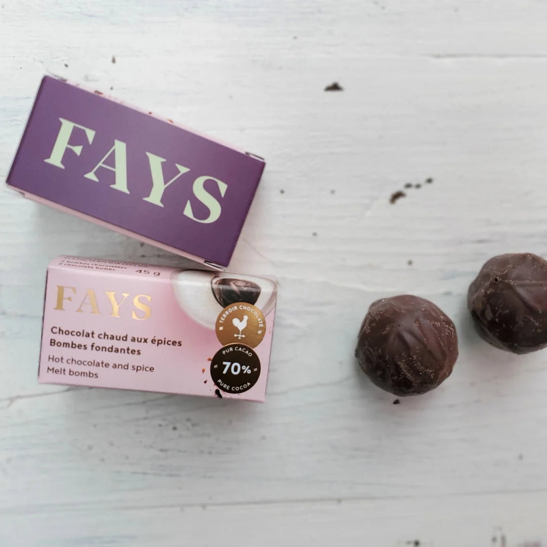 Chocolat chaud - Bombes fondantes