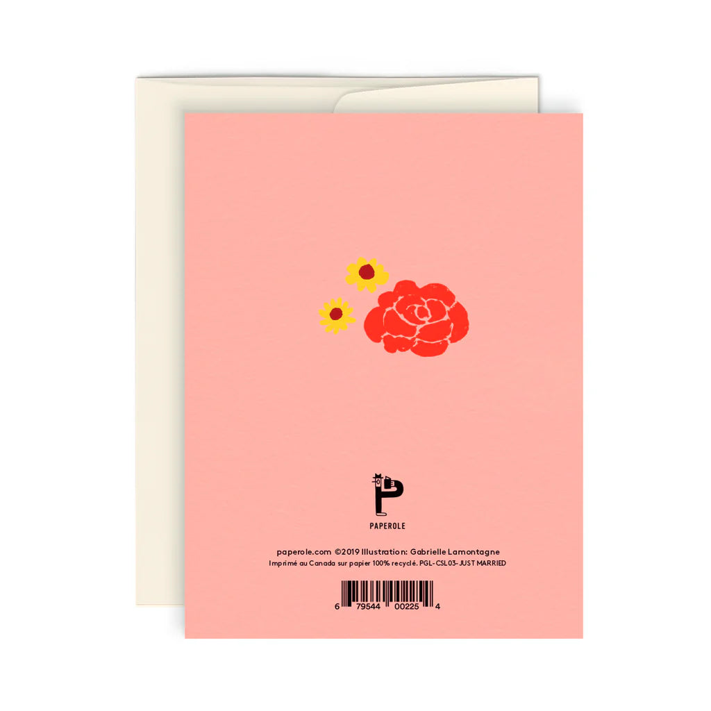 JUST MARRIED — Carte de vœux