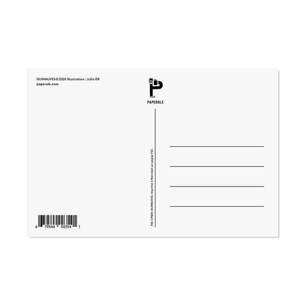 GUIMAUVE — Carte postale