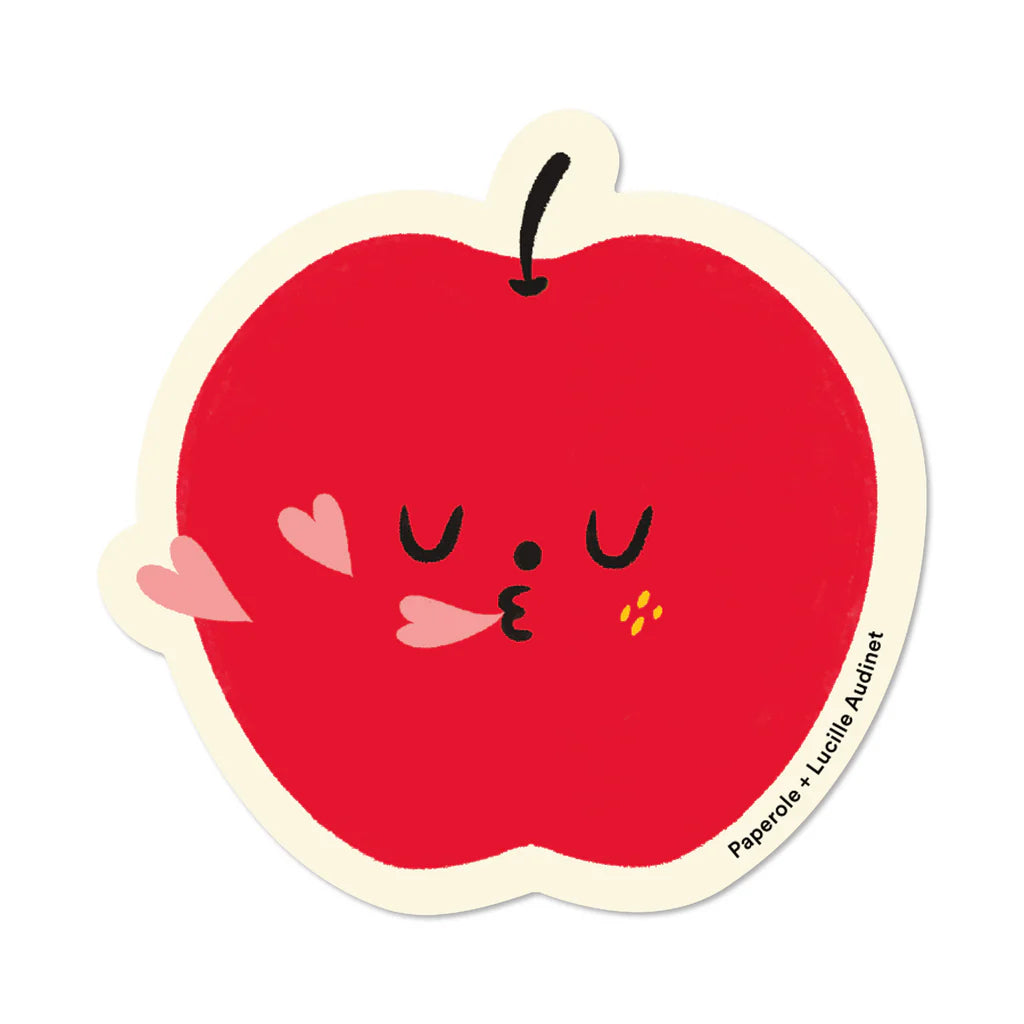 POMME D&#39;AMOUR — Autocollant pour pare-chocs
