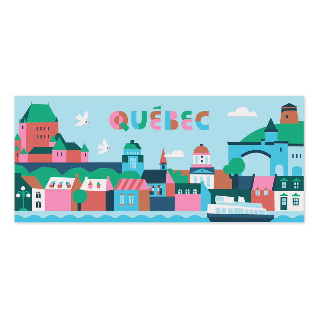 QUÉBEC — PANORAMA — Carte postale