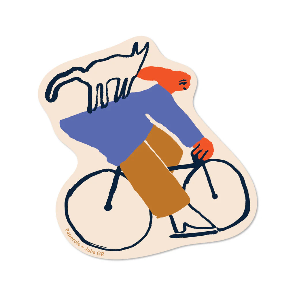 BIKE RIDE - Autocollant pour pare-chocs