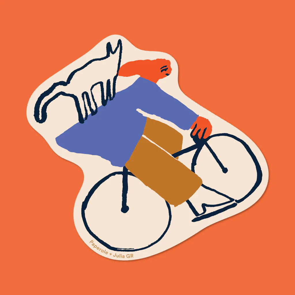 BIKE RIDE - Autocollant pour pare-chocs
