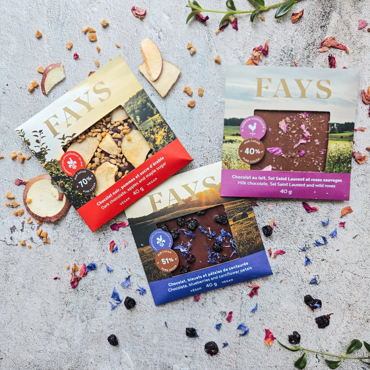 Chocolats - Collection Saveurs boréales