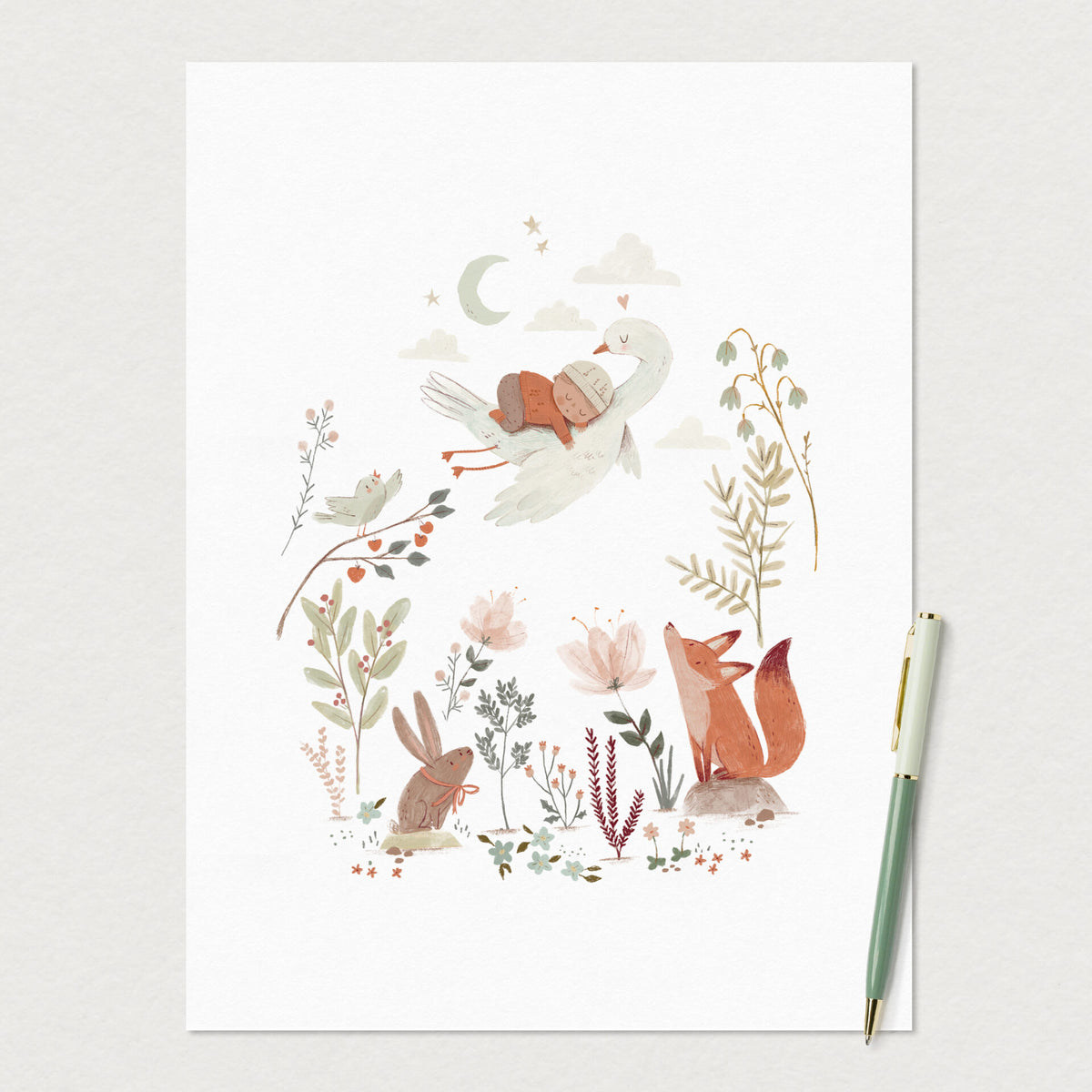 Carte géante 4-en-1 pour shower de bébé