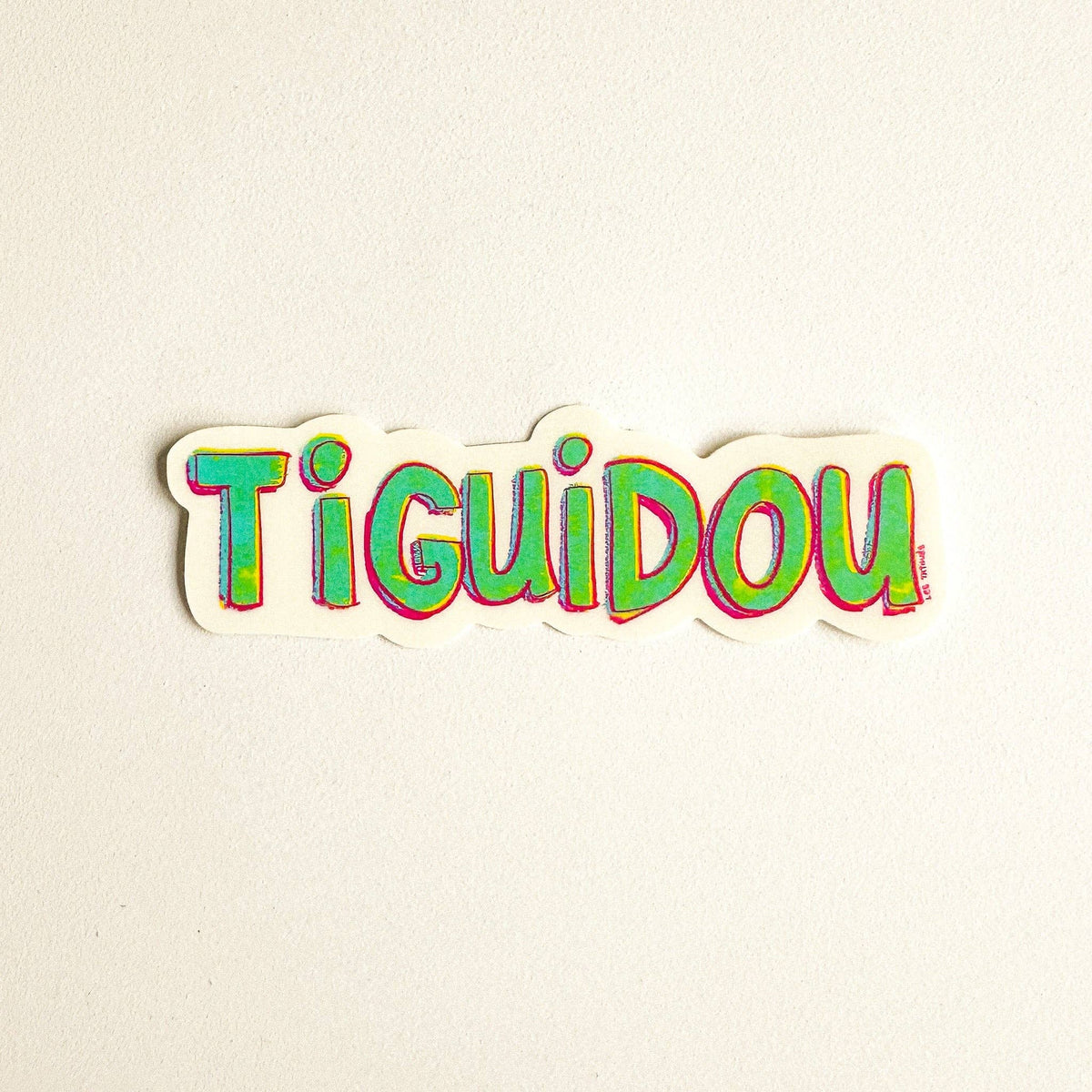 Autocollants - Tiguidou