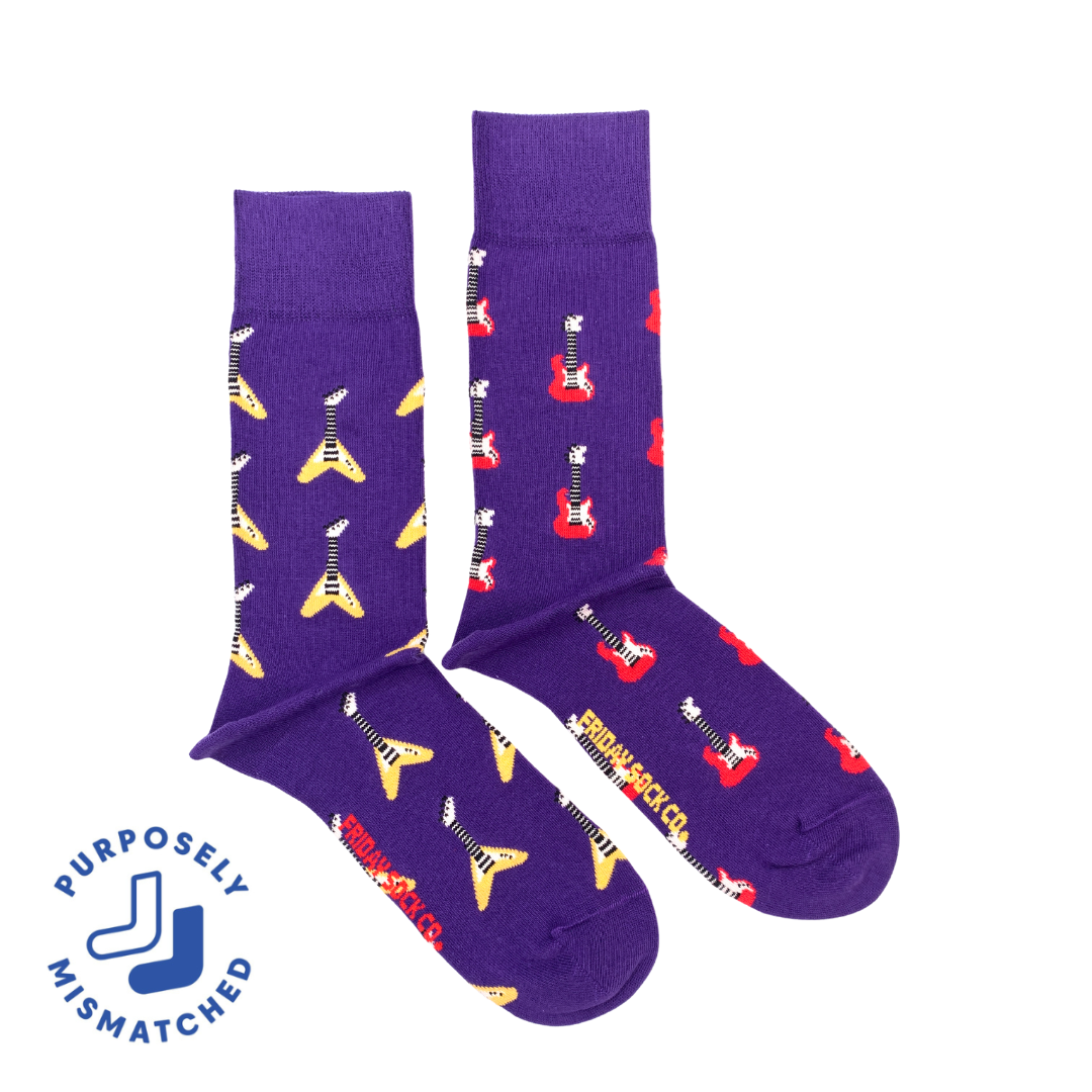Chaussettes Guitare Électrique pour Hommes