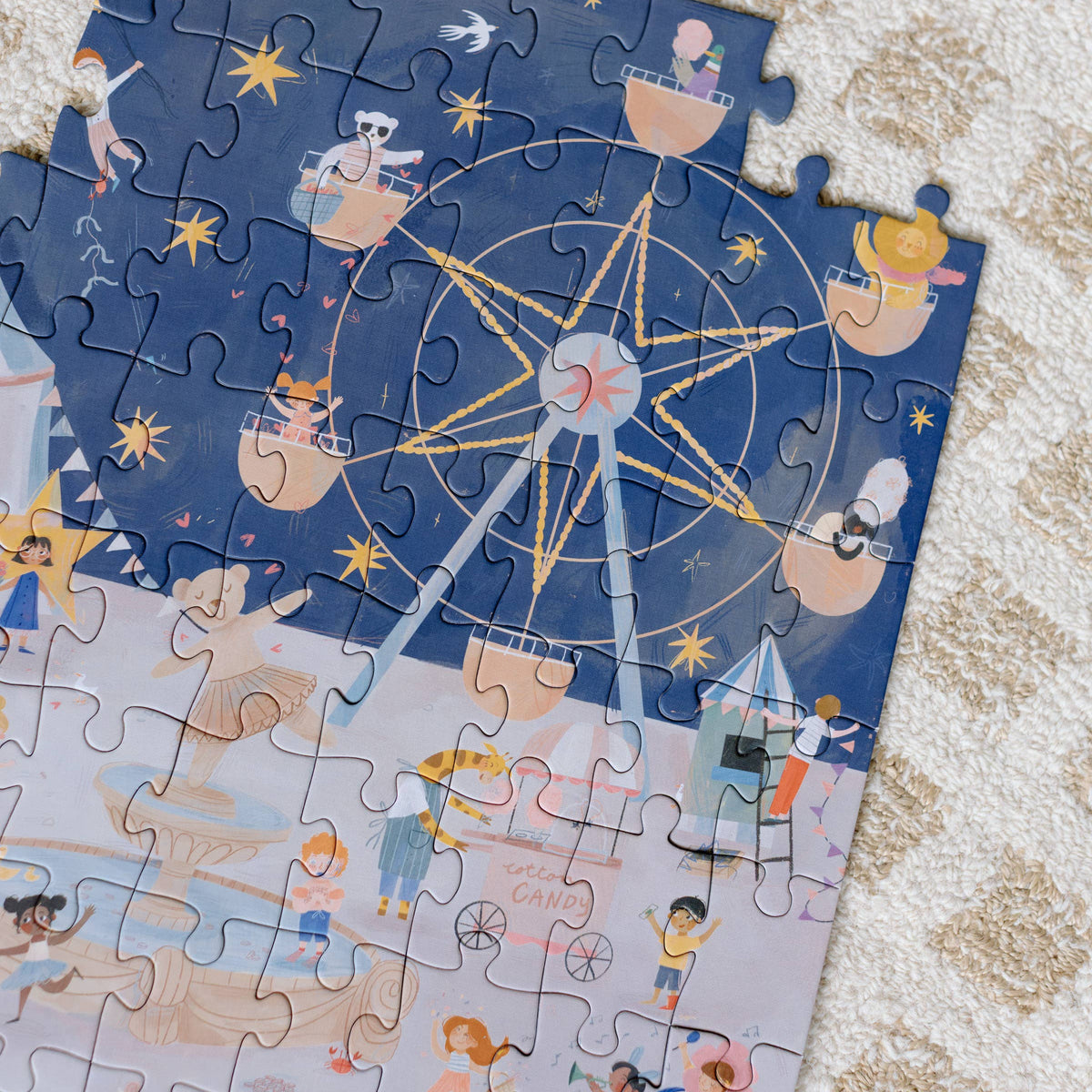 Le Puzzle de 100 Pièces du Carnaval des Merveilles