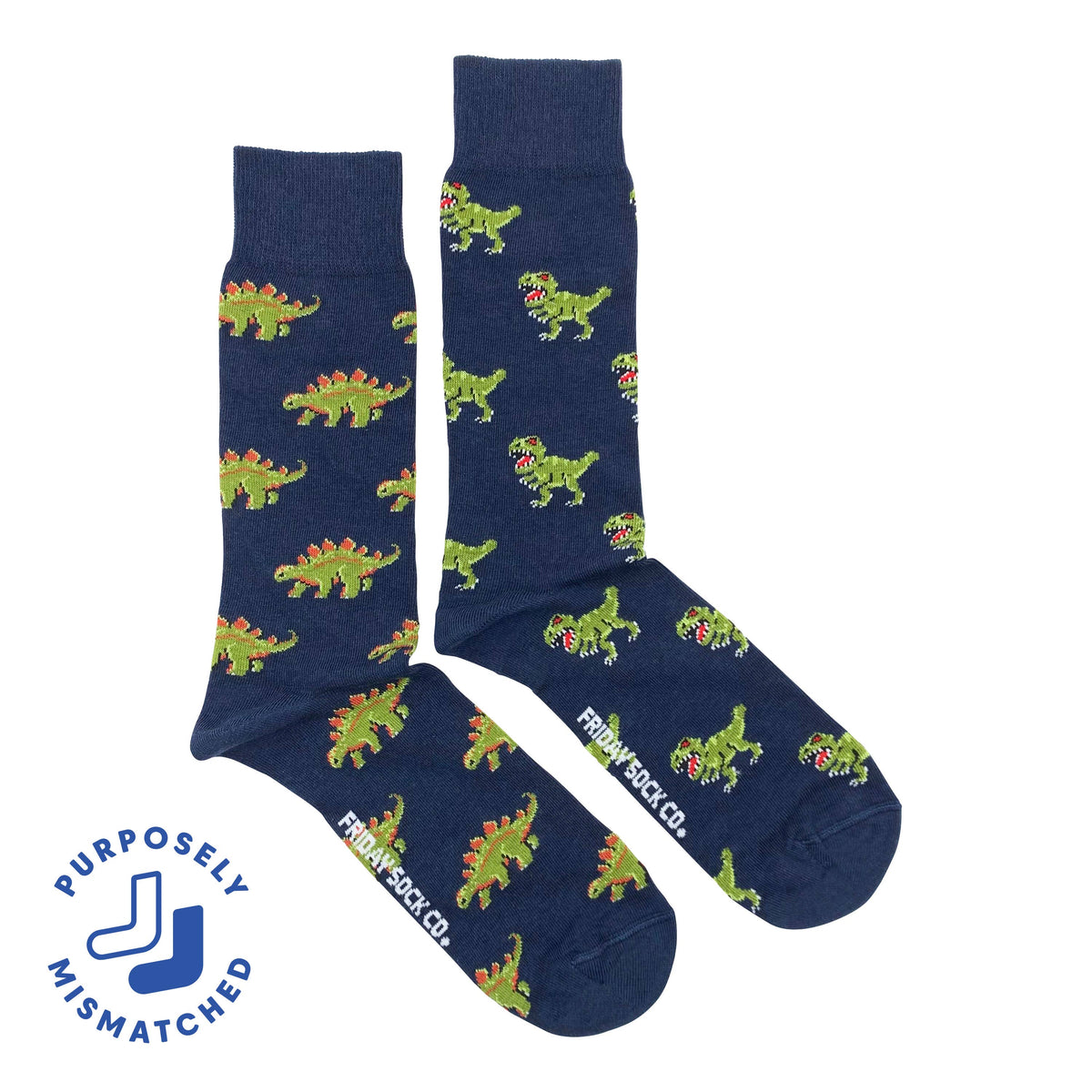 Chaussettes pour homme avec dinosaures
