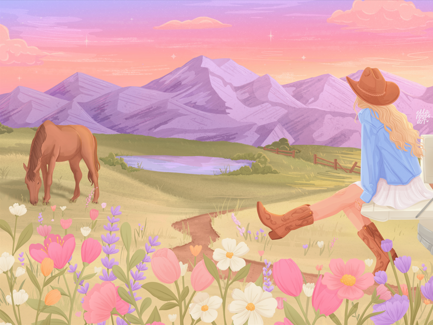 Prairie des Rocheuses | Puzzle 250 pièces