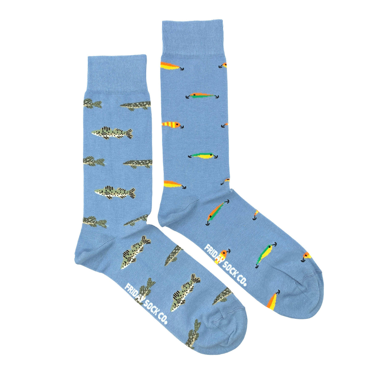 Chaussettes leurres de pêche pour hommes: Hommes 7 - 12